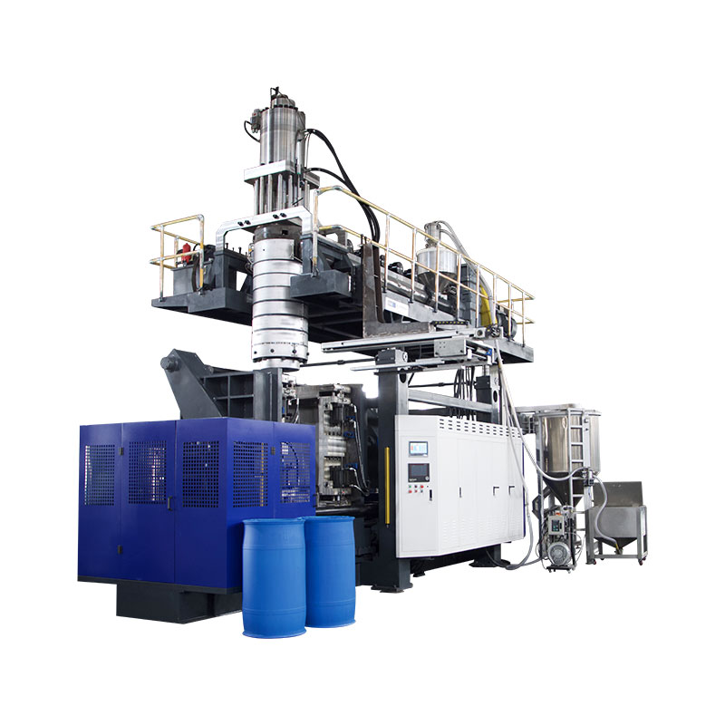 Mesin cetakan blow drum plastik 220 liter